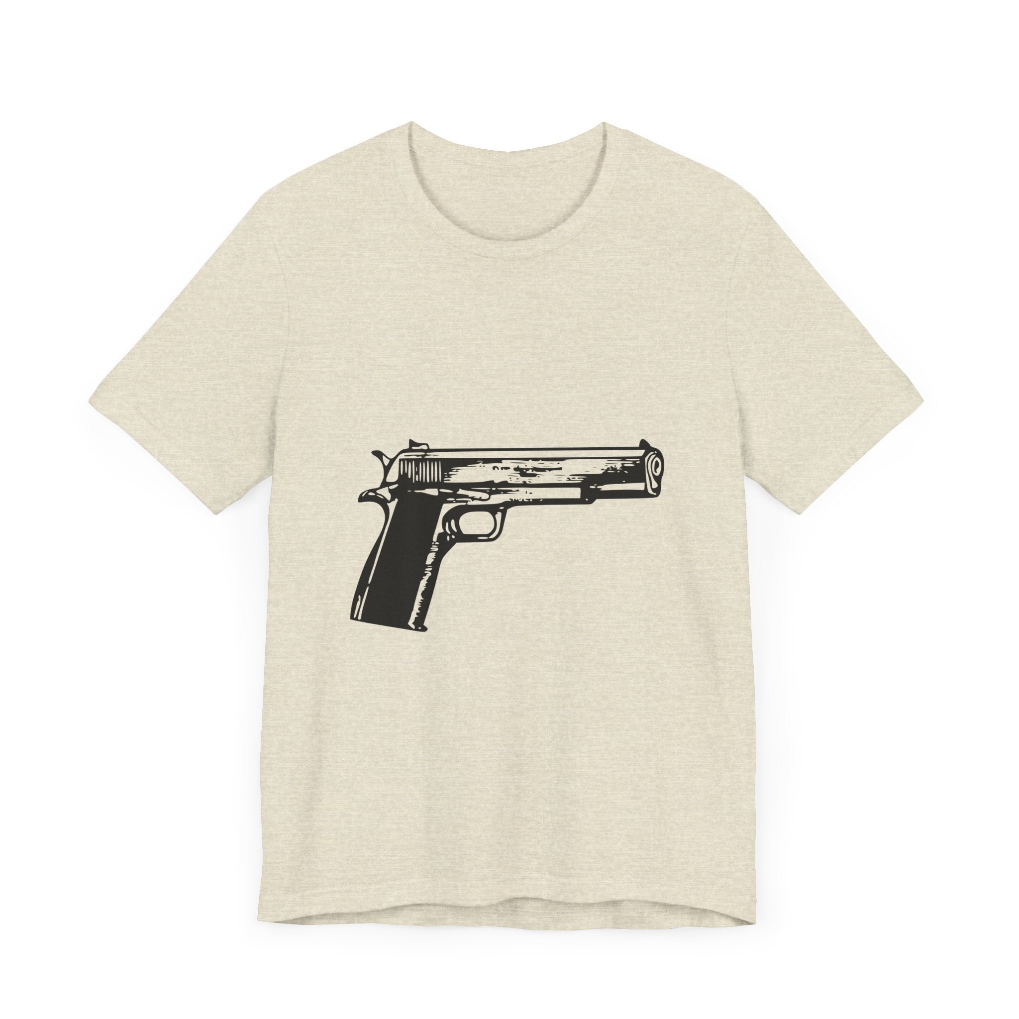 POP Culture Classics Handgun Unisex Jersey Short Sleeve T-Shirt - POPvault