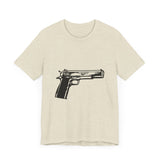 POP Culture Classics Handgun Unisex Jersey Short Sleeve T-Shirt - POPvault