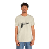 POP Culture Classics Handgun Unisex Jersey Short Sleeve T-Shirt - POPvault