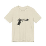 POP Culture Classics Handgun Unisex Jersey Short Sleeve T-Shirt - POPvault
