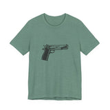 POP Culture Classics Handgun Unisex Jersey Short Sleeve T-Shirt - POPvault