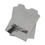 POP Culture Classics Handgun Unisex Jersey Short Sleeve T-Shirt - POPvault