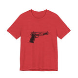 POP Culture Classics Handgun Unisex Jersey Short Sleeve T-Shirt - POPvault