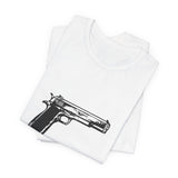 POP Culture Classics Handgun Unisex Jersey Short Sleeve T-Shirt - POPvault