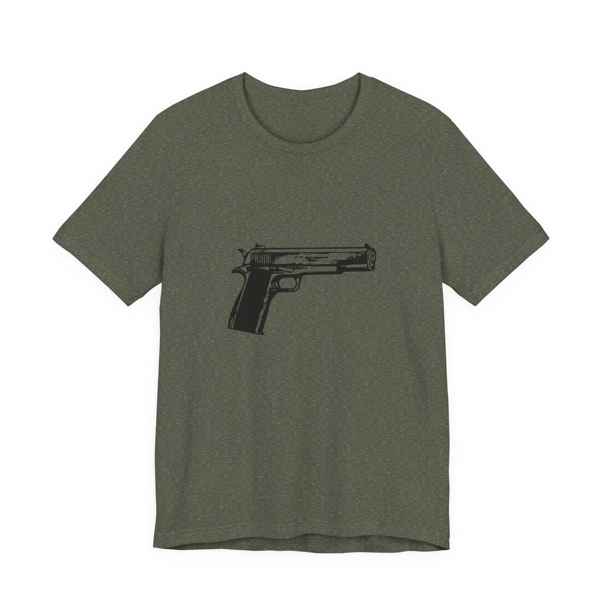 POP Culture Classics Handgun Unisex Jersey Short Sleeve T-Shirt - POPvault