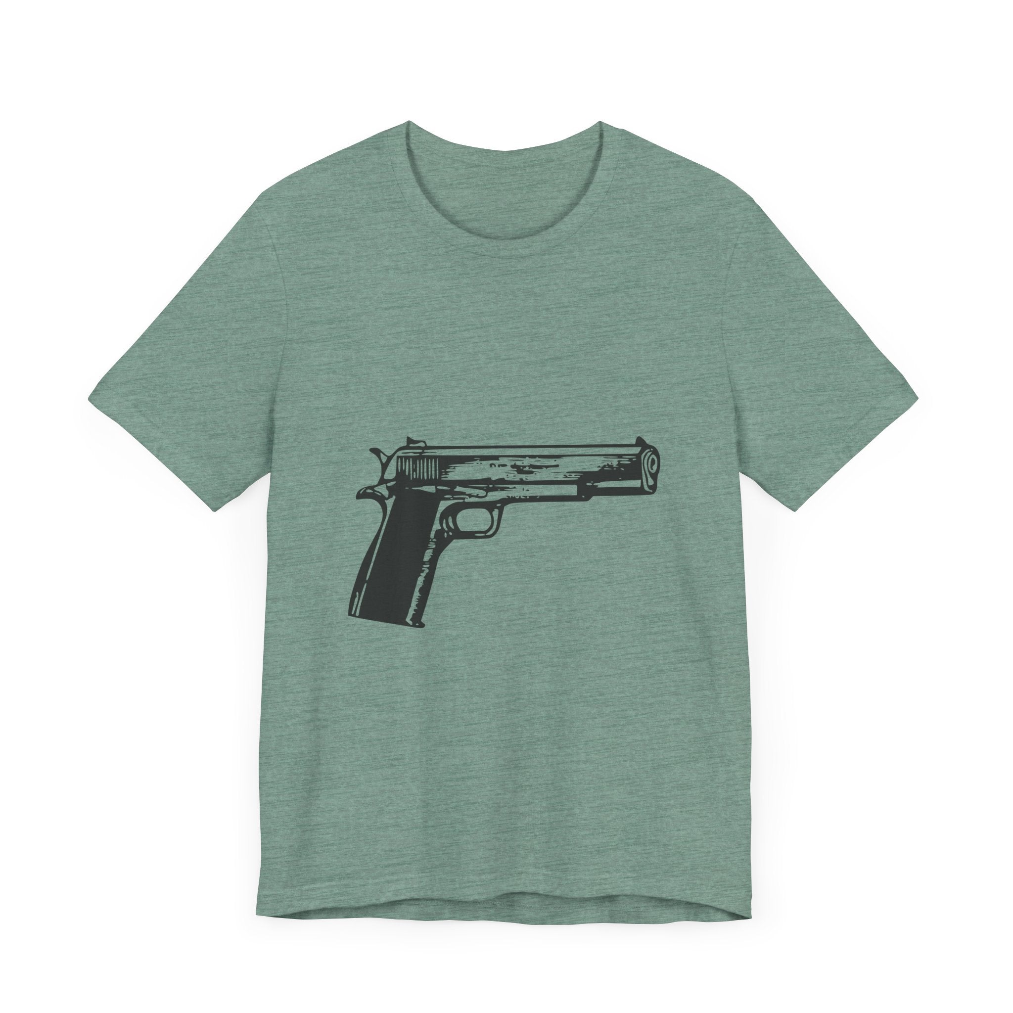 POP Culture Classics Handgun Unisex Jersey Short Sleeve T-Shirt - POPvault