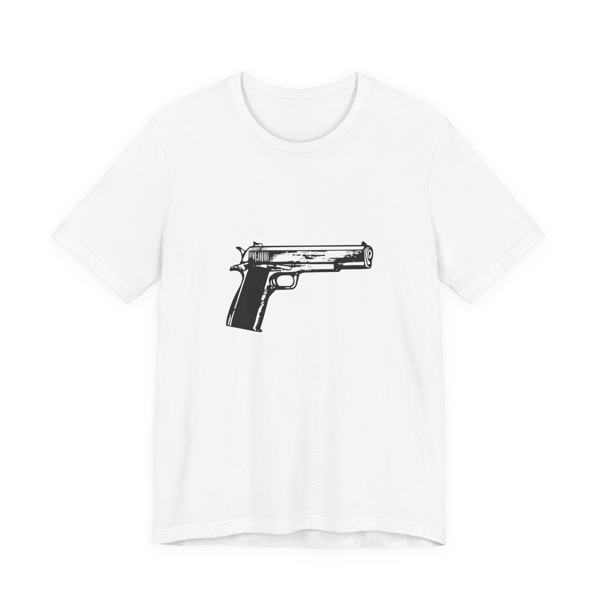 POP Culture Classics Handgun Unisex Jersey Short Sleeve T-Shirt - POPvault