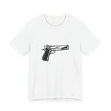 POP Culture Classics Handgun Unisex Jersey Short Sleeve T-Shirt - POPvault