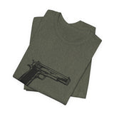 POP Culture Classics Handgun Unisex Jersey Short Sleeve T-Shirt - POPvault