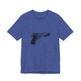 POP Culture Classics Handgun Unisex Jersey Short Sleeve T-Shirt - POPvault