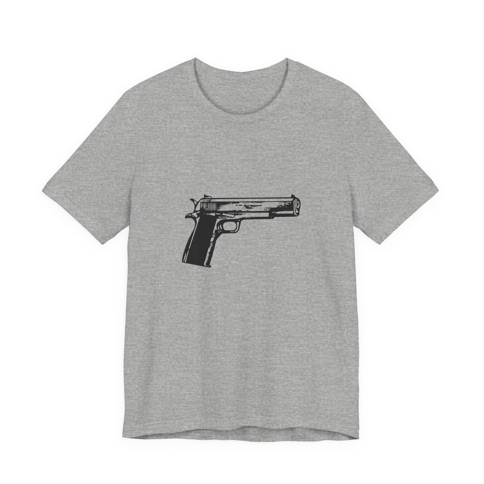 POP Culture Classics Handgun Unisex Jersey Short Sleeve T-Shirt - POPvault