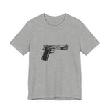 POP Culture Classics Handgun Unisex Jersey Short Sleeve T-Shirt - POPvault