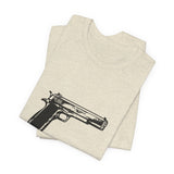 POP Culture Classics Handgun Unisex Jersey Short Sleeve T-Shirt - POPvault