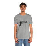 POP Culture Classics Handgun Unisex Jersey Short Sleeve T-Shirt - POPvault