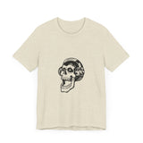 POP Culture Classics Headphones Skull Unisex Jersey Short Sleeve T-Shirt - POPvault