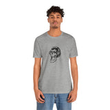 POP Culture Classics Headphones Skull Unisex Jersey Short Sleeve T-Shirt - POPvault