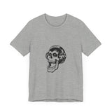 POP Culture Classics Headphones Skull Unisex Jersey Short Sleeve T-Shirt - POPvault