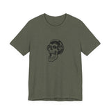 POP Culture Classics Headphones Skull Unisex Jersey Short Sleeve T-Shirt - POPvault
