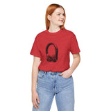 POP Culture Classics Headphones Unisex Jersey Short Sleeve T-Shirt - POPvault