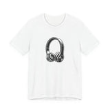 POP Culture Classics Headphones Unisex Jersey Short Sleeve T-Shirt - POPvault