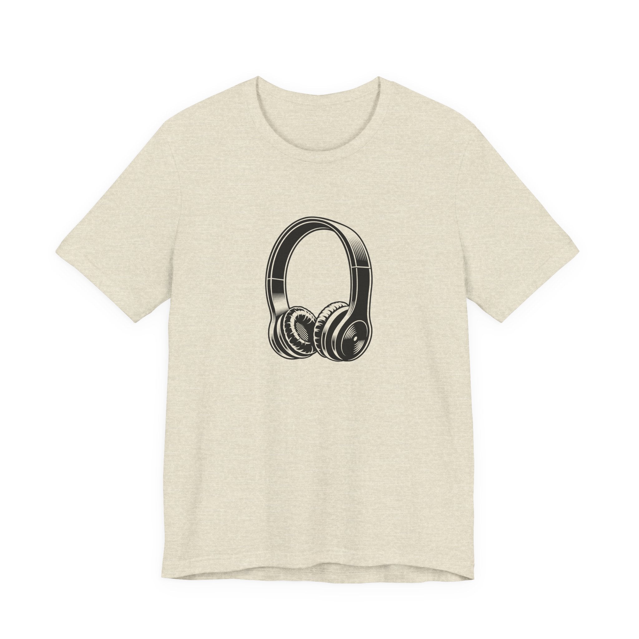POP Culture Classics Headphones Unisex Jersey Short Sleeve T-Shirt - POPvault