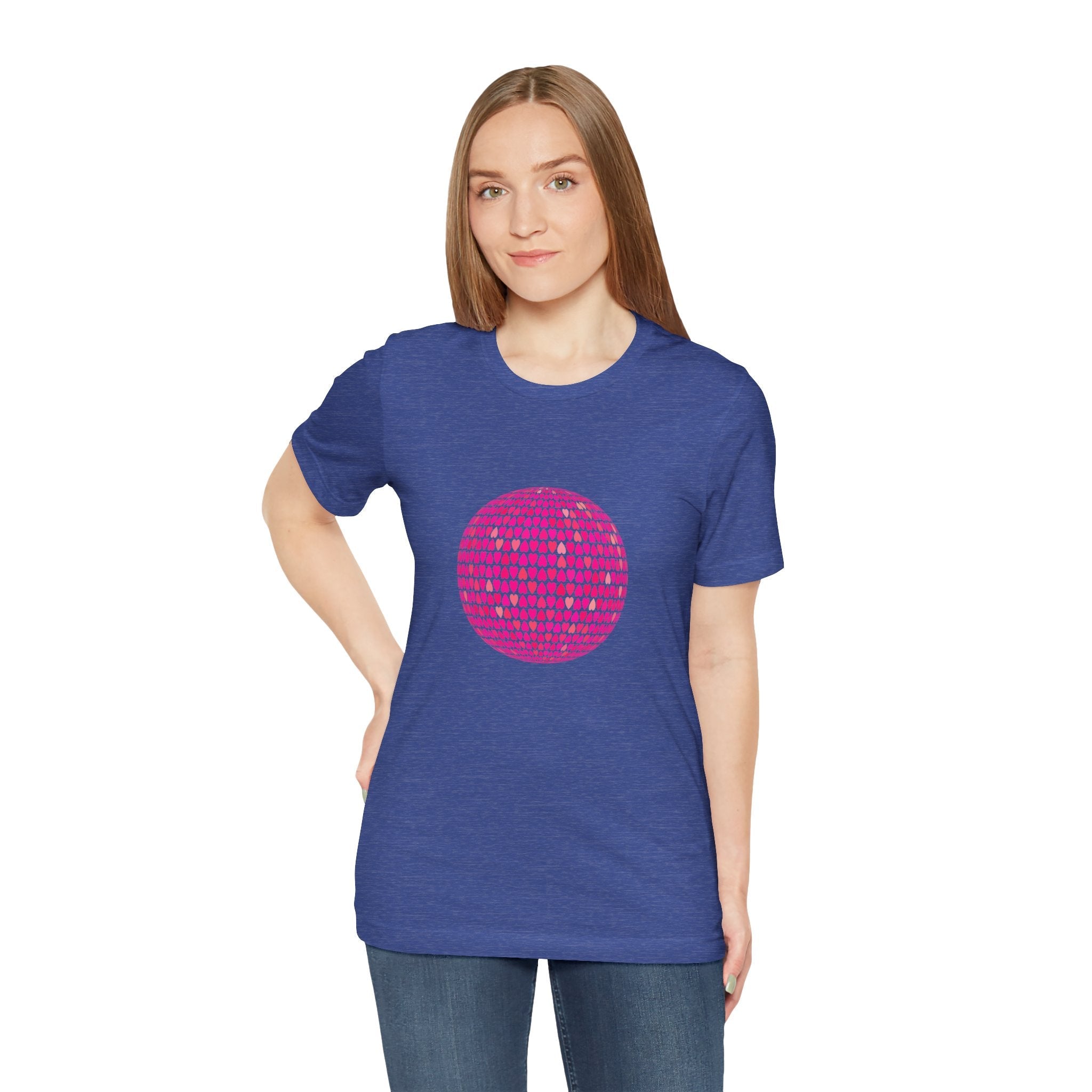 POP Culture Classics Hearts Unisex Jersey Short Sleeve T-Shirt - POPvault