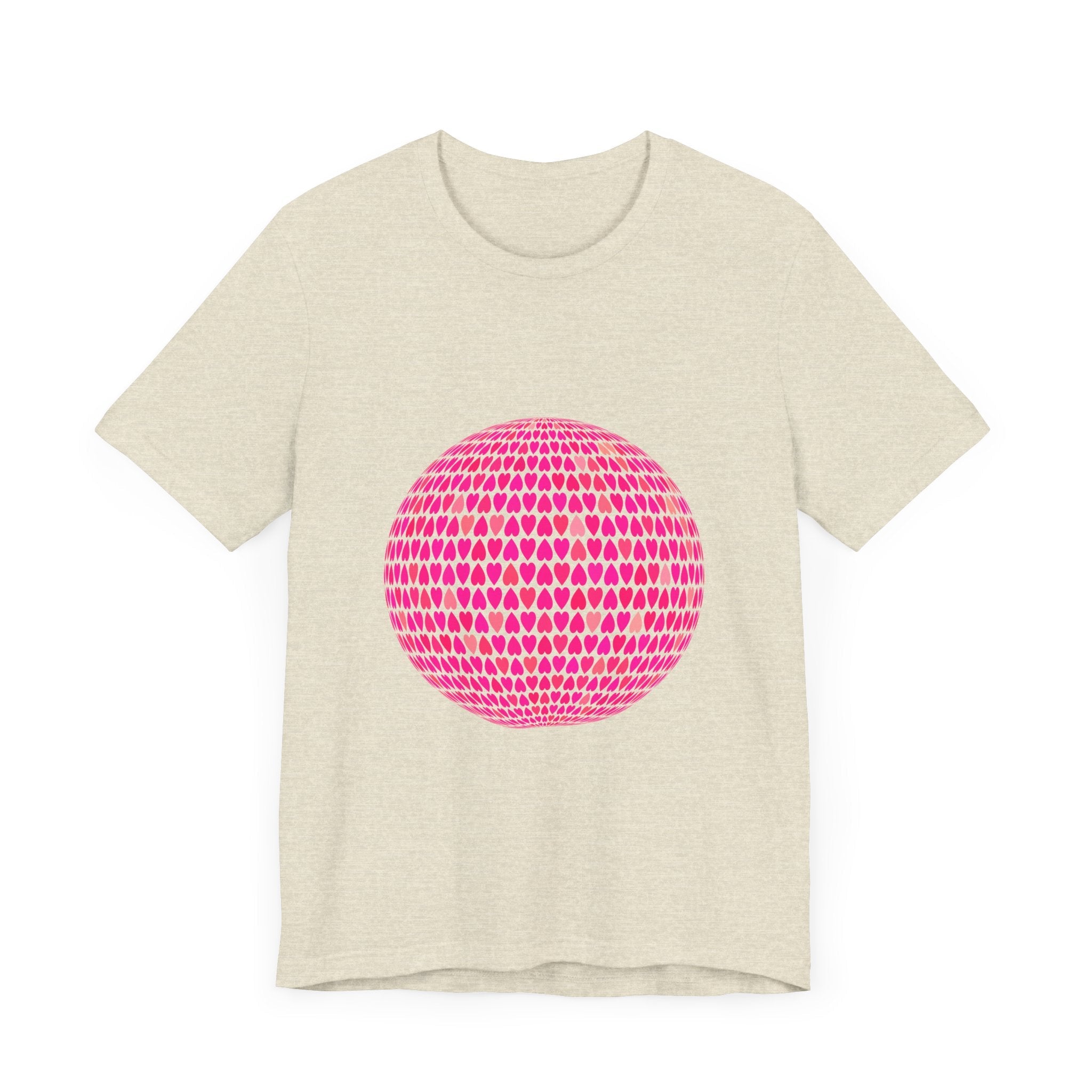 POP Culture Classics Hearts Unisex Jersey Short Sleeve T-Shirt - POPvault