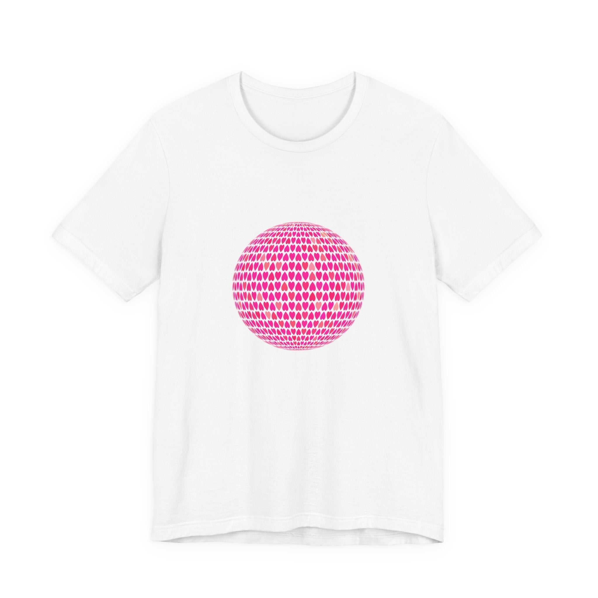 POP Culture Classics Hearts Unisex Jersey Short Sleeve T-Shirt - POPvault