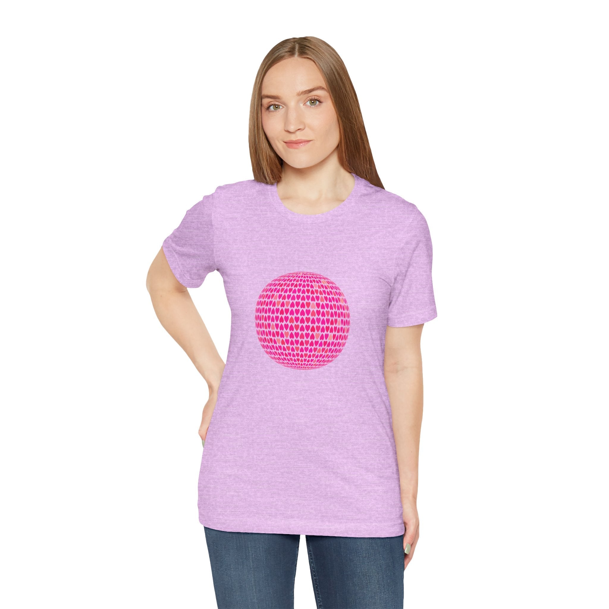 POP Culture Classics Hearts Unisex Jersey Short Sleeve T-Shirt - POPvault