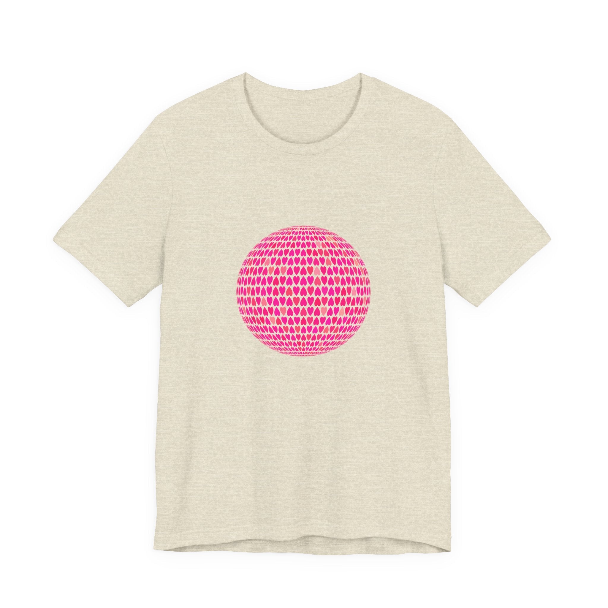 POP Culture Classics Hearts Unisex Jersey Short Sleeve T-Shirt - POPvault