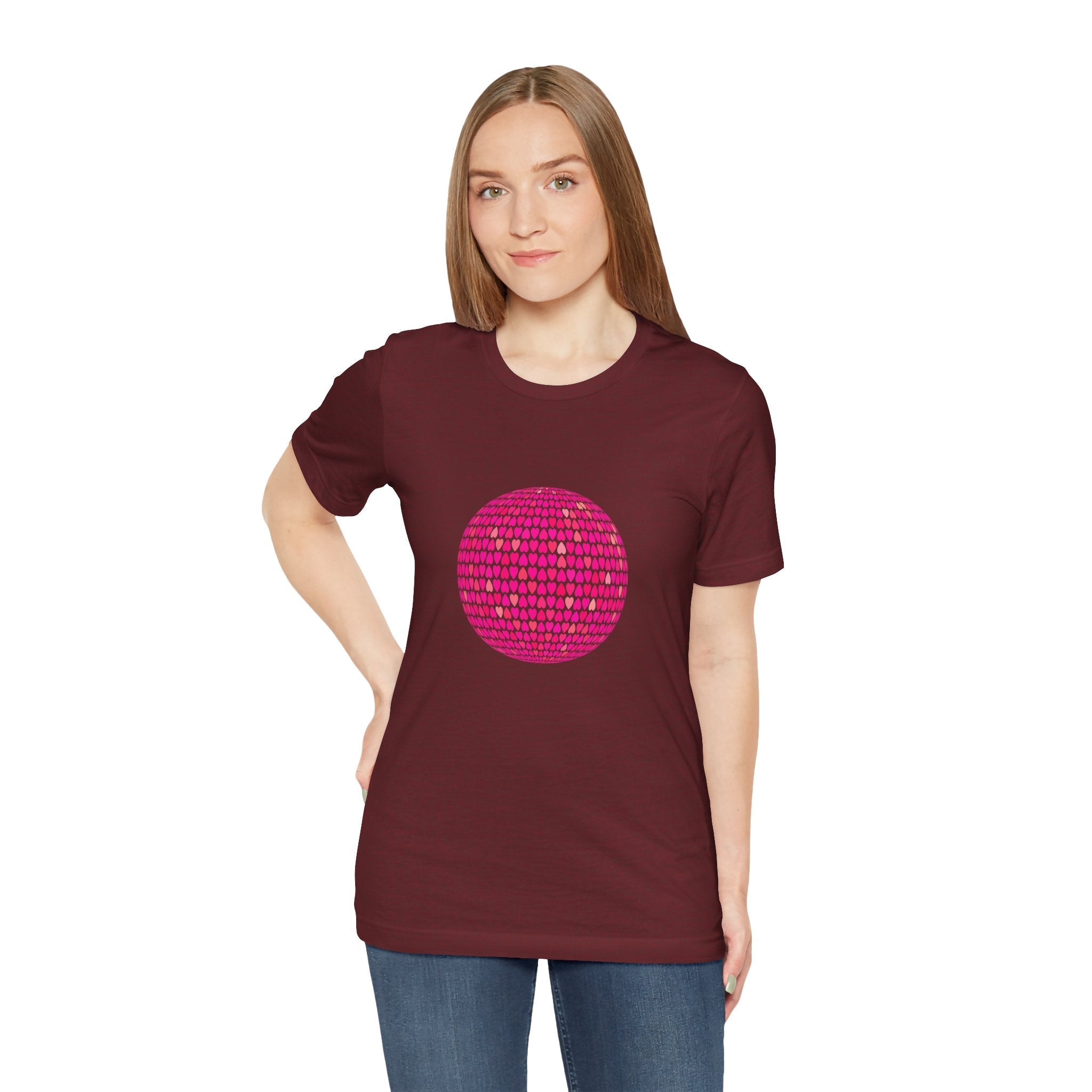 POP Culture Classics Hearts Unisex Jersey Short Sleeve T-Shirt - POPvault