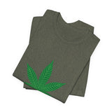 POP Culture Classics Herb Leaf Unisex Jersey Short Sleeve T-Shirt - POPvault