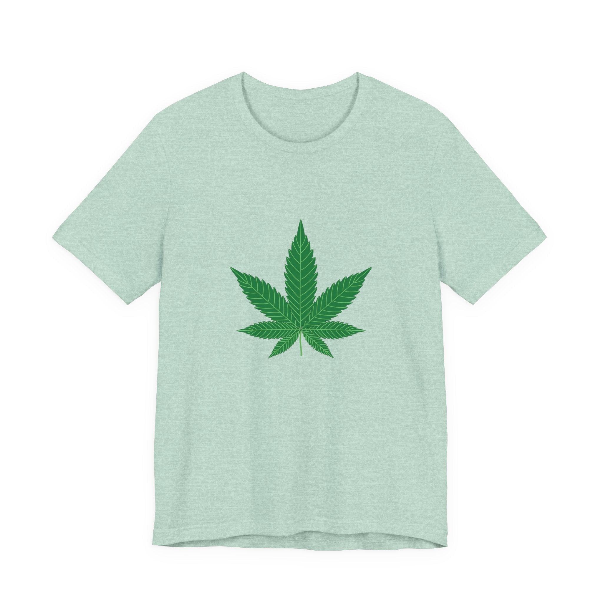 POP Culture Classics Herb Leaf Unisex Jersey Short Sleeve T-Shirt - POPvault