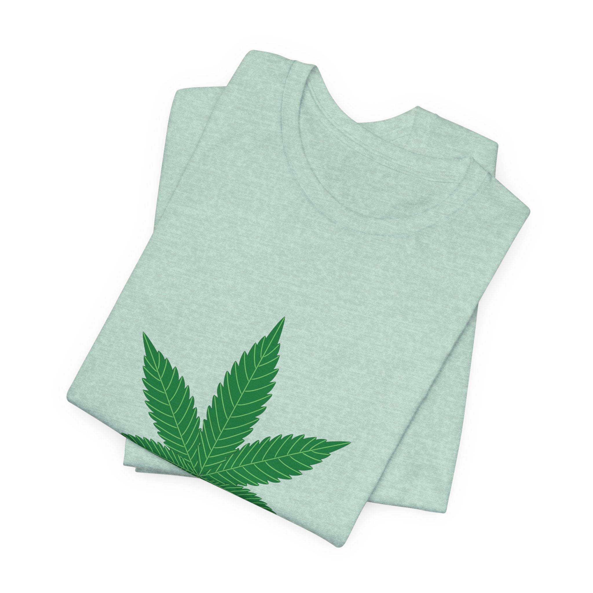 POP Culture Classics Herb Leaf Unisex Jersey Short Sleeve T-Shirt - POPvault