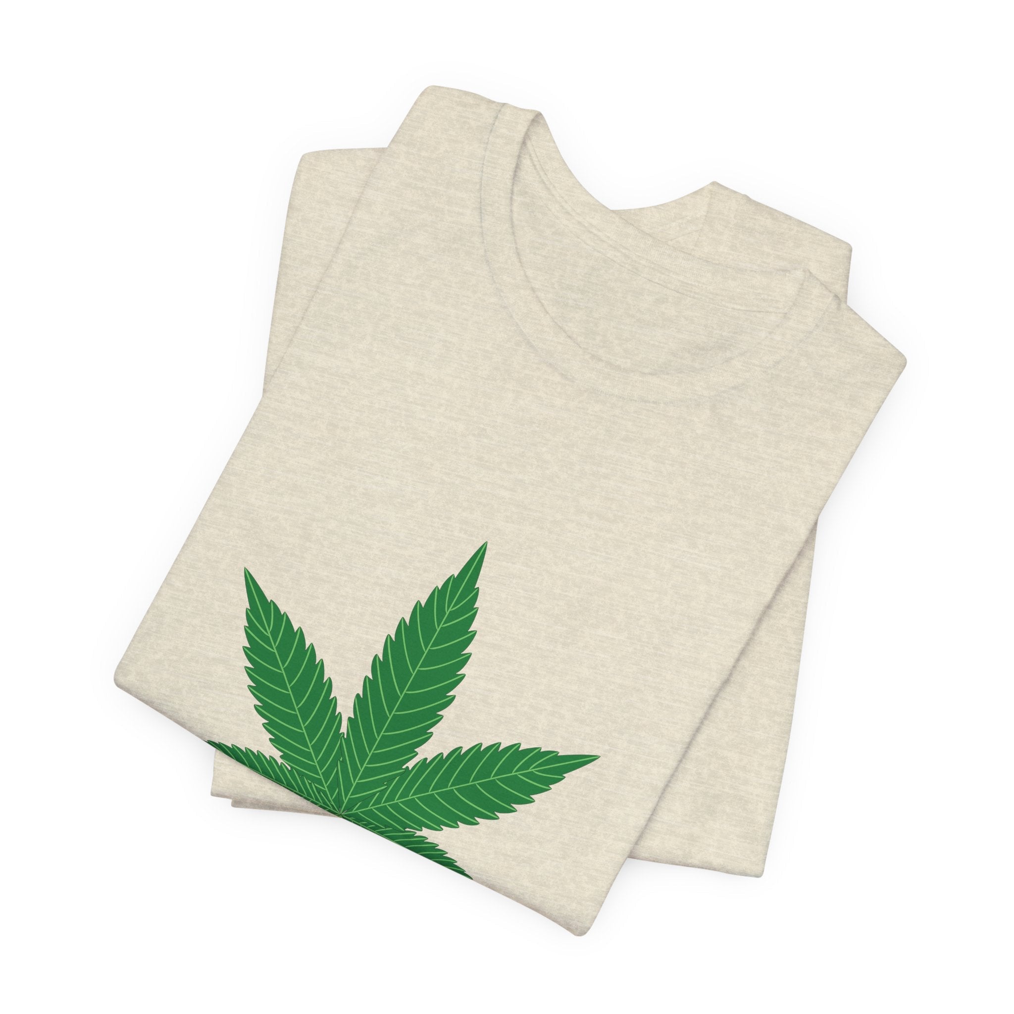 POP Culture Classics Herb Leaf Unisex Jersey Short Sleeve T-Shirt - POPvault