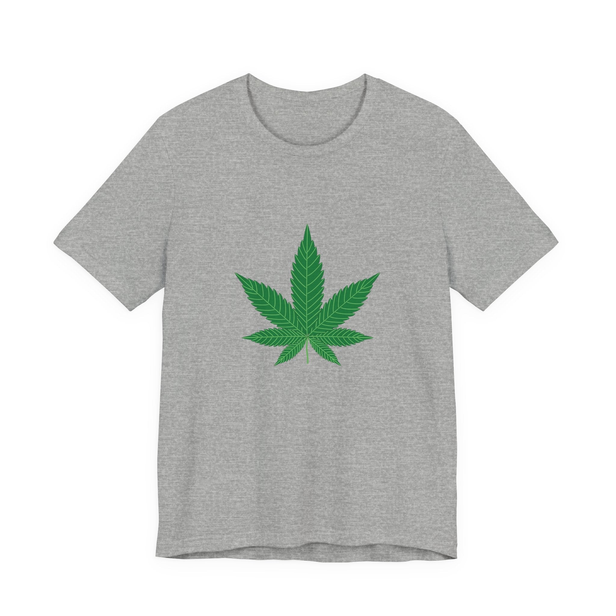 POP Culture Classics Herb Leaf Unisex Jersey Short Sleeve T-Shirt - POPvault