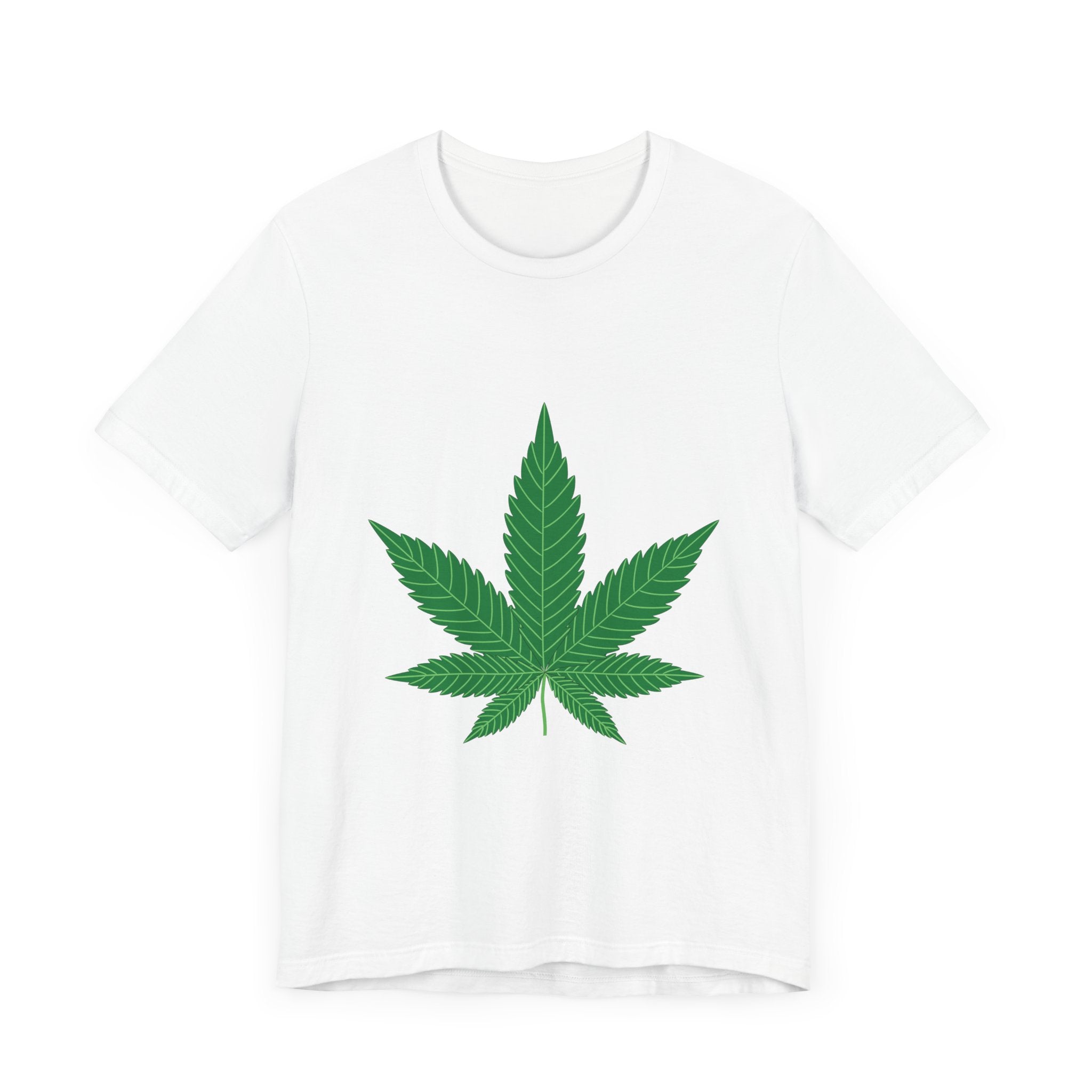 POP Culture Classics Herb Leaf Unisex Jersey Short Sleeve T-Shirt - POPvault