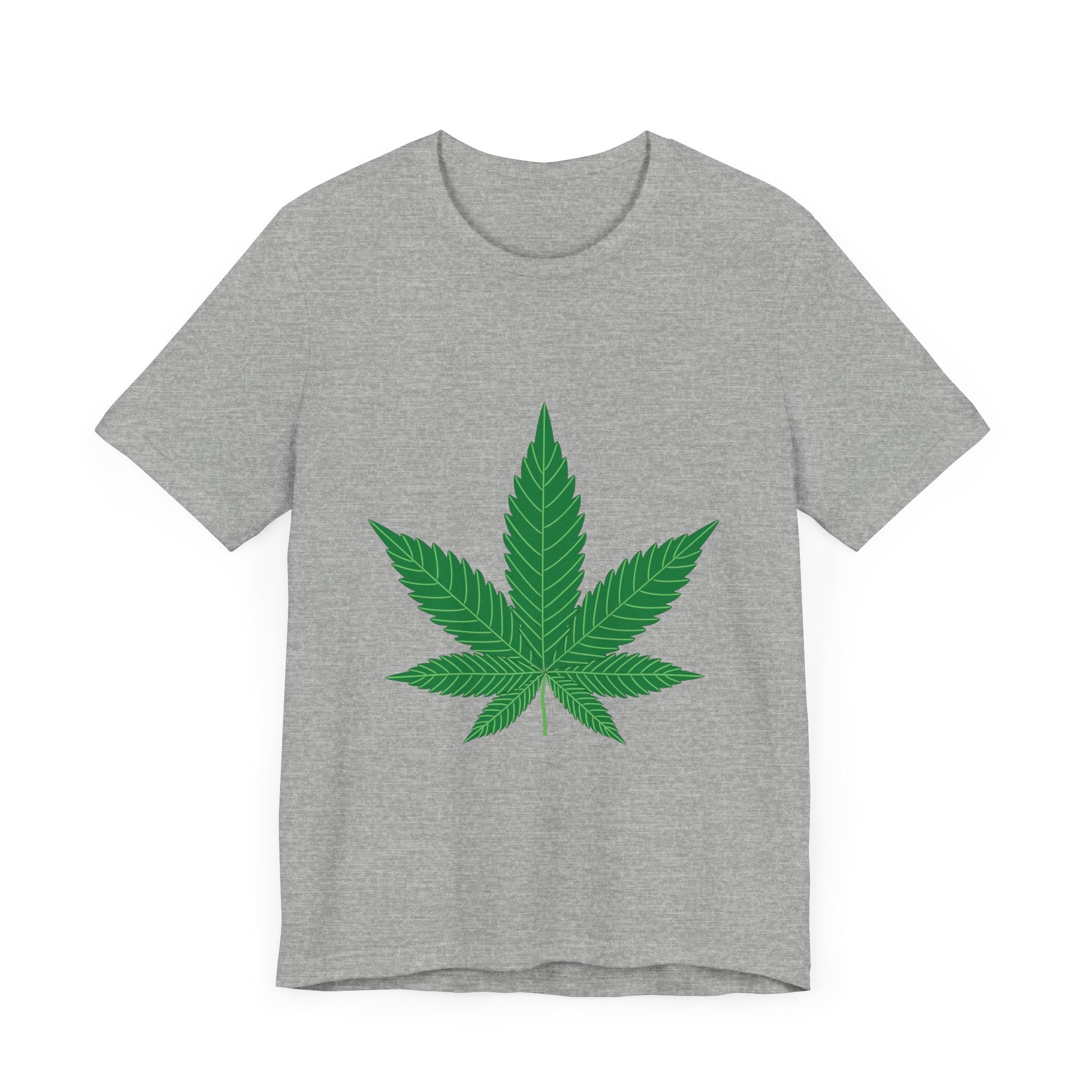 POP Culture Classics Herb Leaf Unisex Jersey Short Sleeve T-Shirt - POPvault