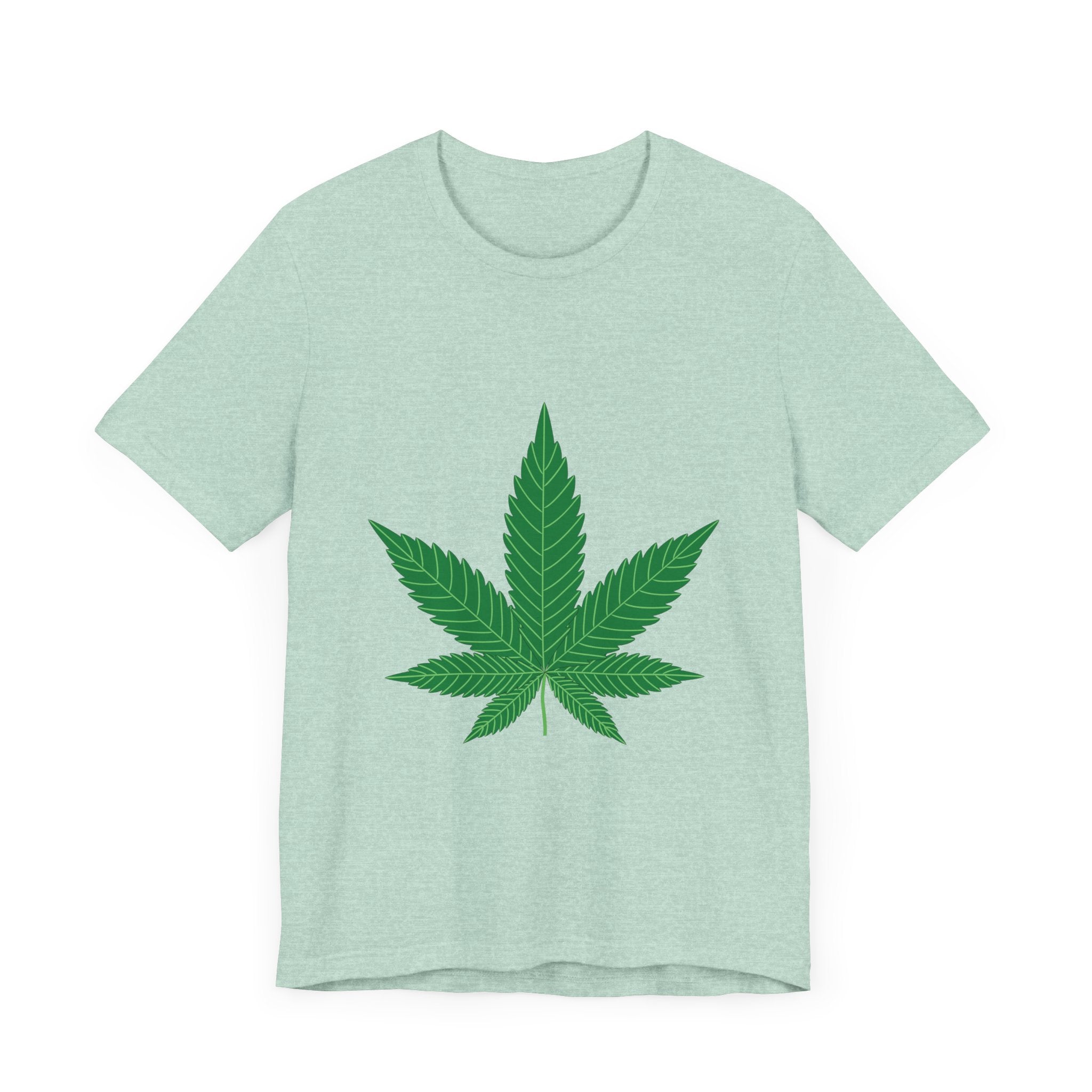 POP Culture Classics Herb Leaf Unisex Jersey Short Sleeve T-Shirt - POPvault