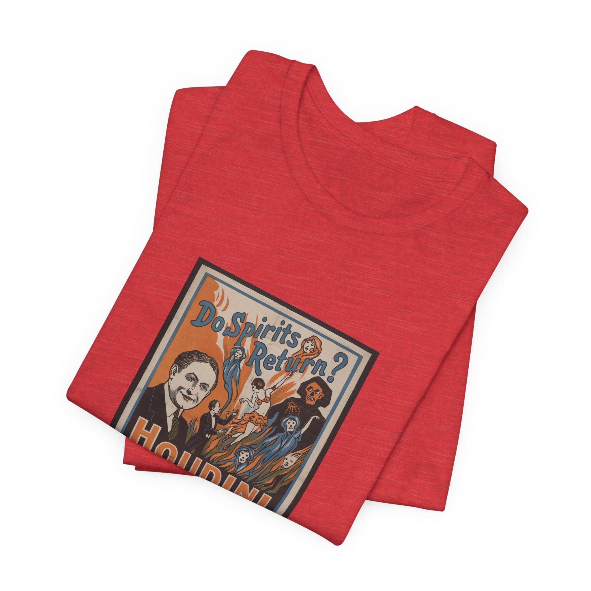 POP Culture Classics Houdini Do Spirits Return Unisex Jersey Short Sleeve T-Shirt - POPvault