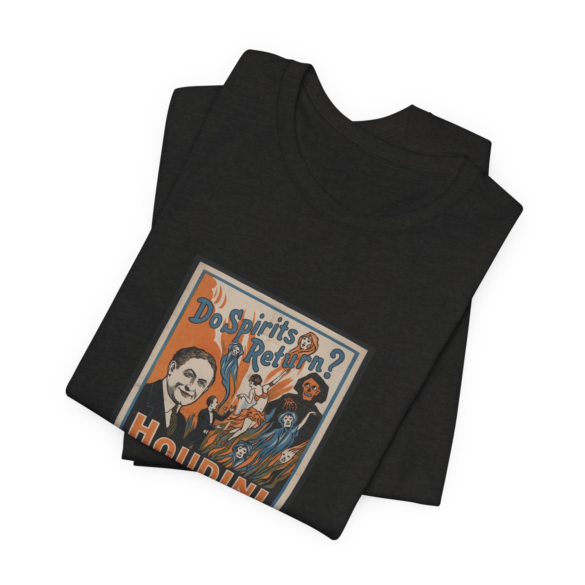 POP Culture Classics Houdini Do Spirits Return Unisex Jersey Short Sleeve T-Shirt - POPvault