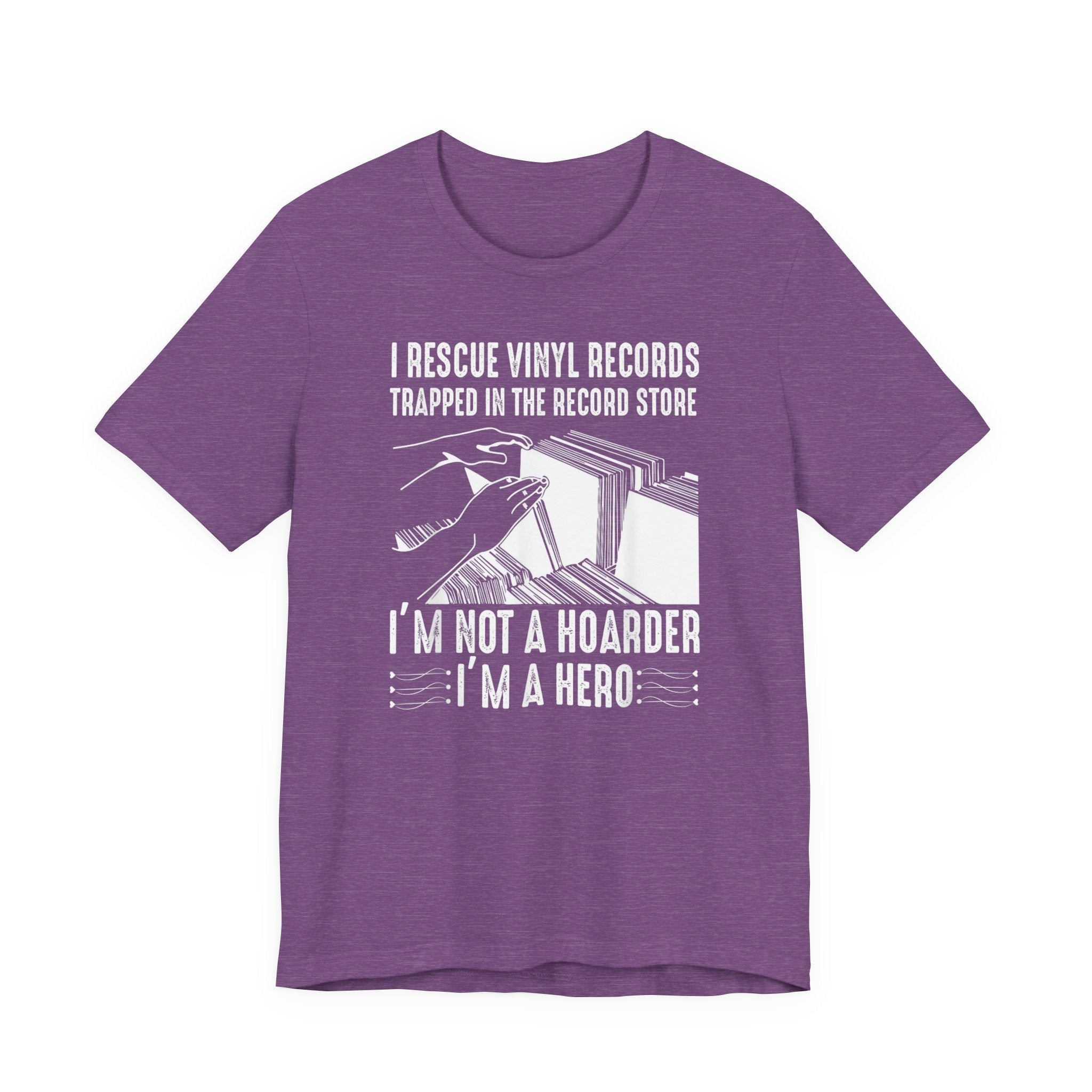 POP Culture Classics I Rescue Vinyl Unisex Jersey Short Sleeve T-Shirt - POPvault