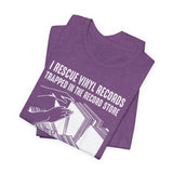 POP Culture Classics I Rescue Vinyl Unisex Jersey Short Sleeve T-Shirt - POPvault