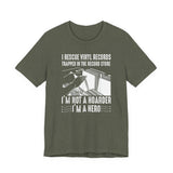 POP Culture Classics I Rescue Vinyl Unisex Jersey Short Sleeve T-Shirt - POPvault