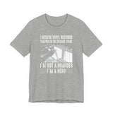 POP Culture Classics I Rescue Vinyl Unisex Jersey Short Sleeve T-Shirt - POPvault