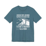POP Culture Classics I Rescue Vinyl Unisex Jersey Short Sleeve T-Shirt - POPvault