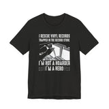 POP Culture Classics I Rescue Vinyl Unisex Jersey Short Sleeve T-Shirt - POPvault