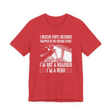 POP Culture Classics I Rescue Vinyl Unisex Jersey Short Sleeve T-Shirt - POPvault