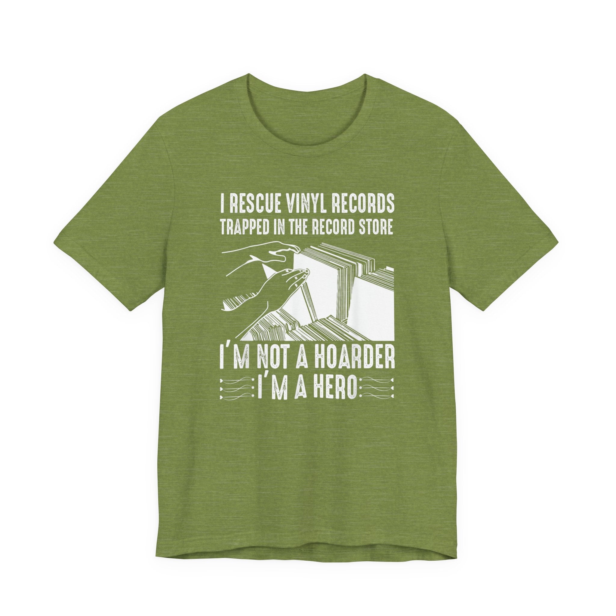 POP Culture Classics I Rescue Vinyl Unisex Jersey Short Sleeve T-Shirt - POPvault