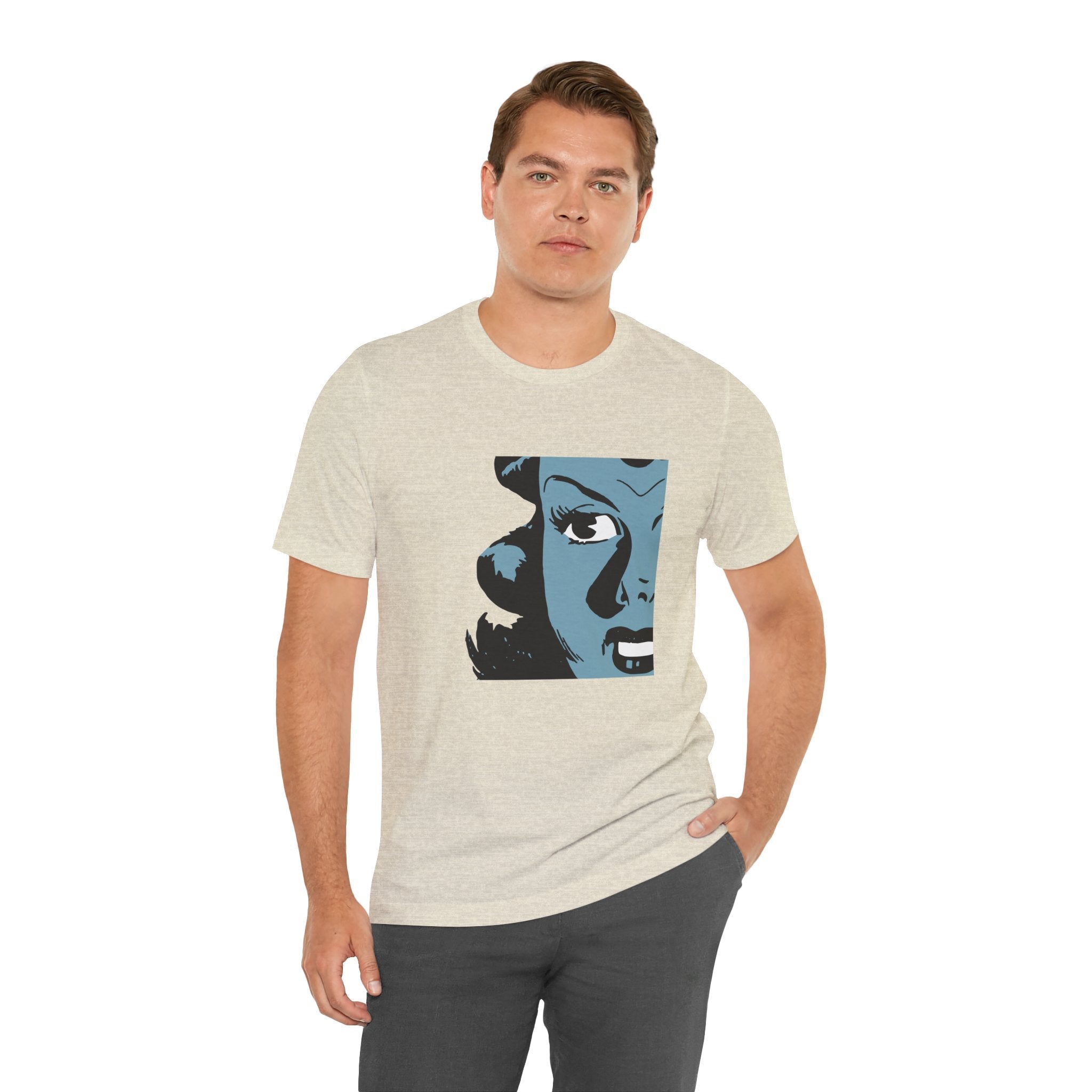POP Culture Classics Intrigue Unisex Jersey Short Sleeve T-Shirt - POPvault